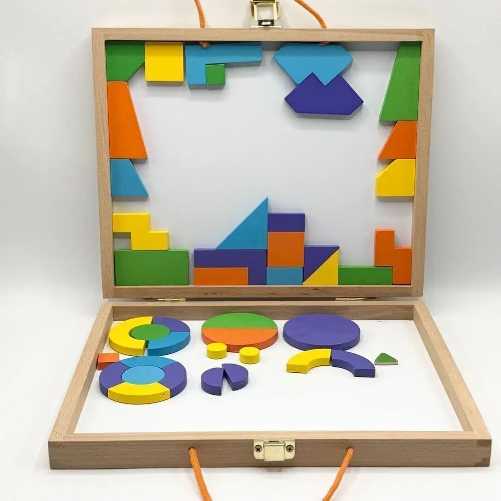 Mindware Imagination Magnets Complete Set Clean 42 Magnets, 10+ cards Plus Case